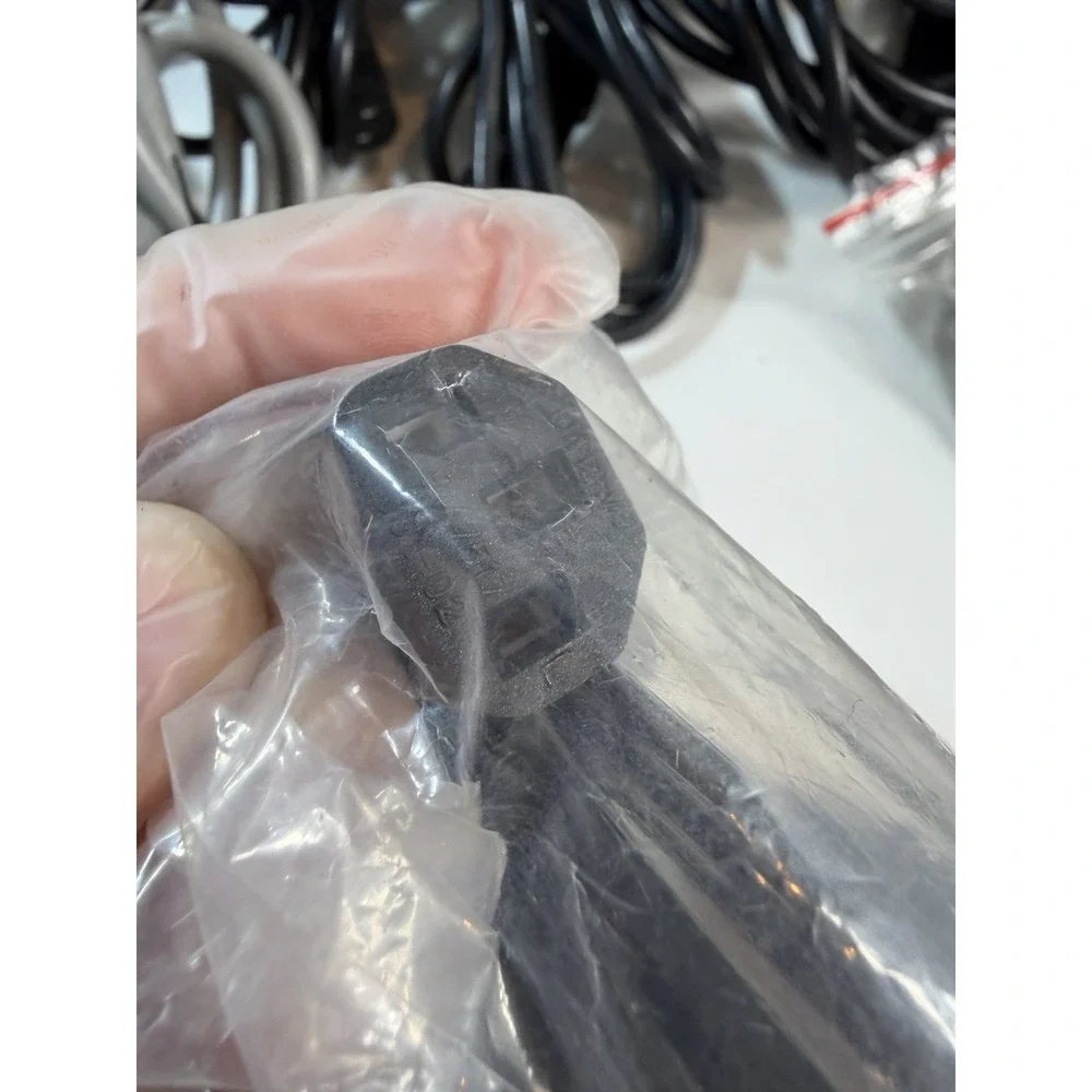 Lot of 45 3-Prong Standard PC Computer Monitor AC Power Cord Cable various size